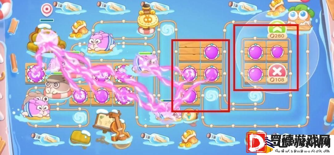 保卫萝卜4暖暖汤泉第1关攻略