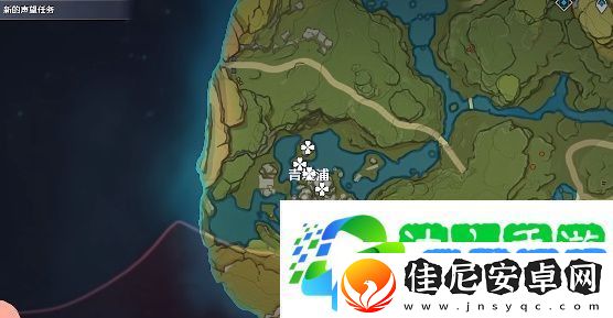 原神无名的宝藏青墟浦印记位置