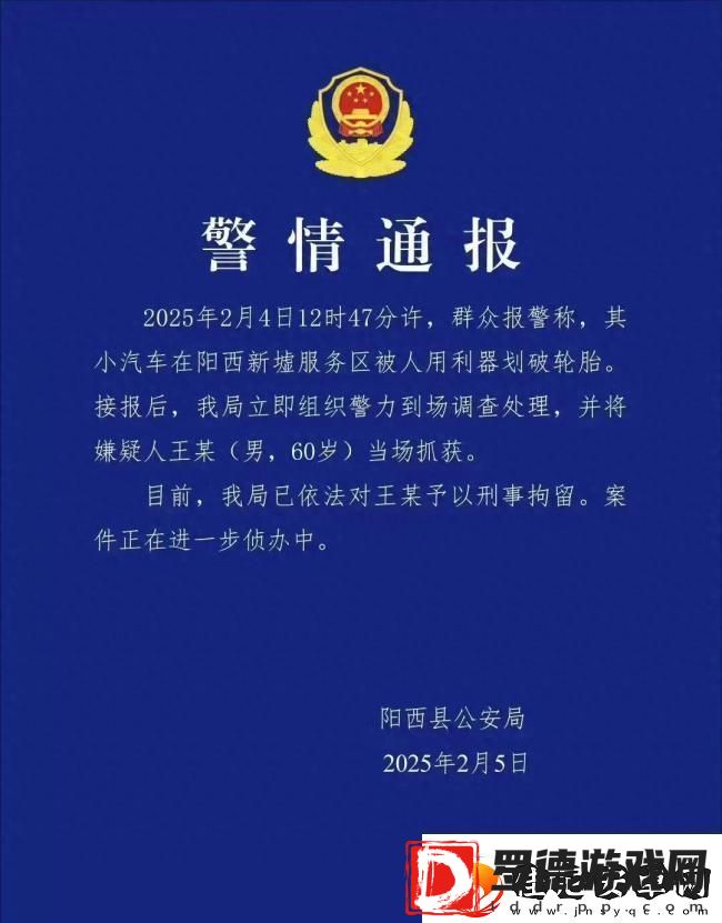 广东阳江小米SU7服务区遭割胎背后