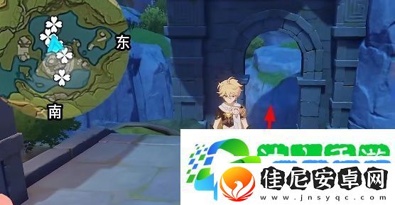 原神无名的宝藏青墟浦印记位置