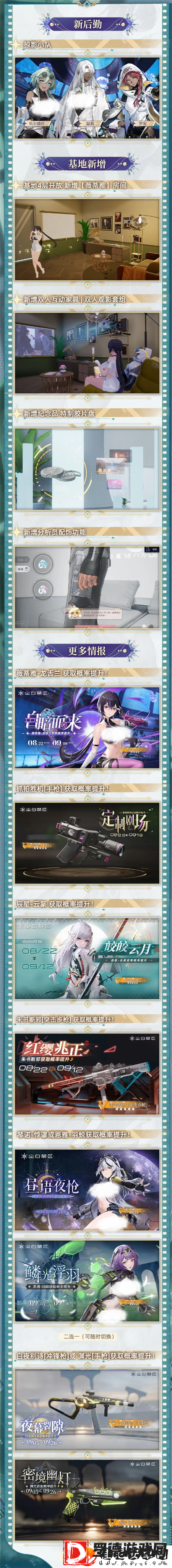 尘白禁区极夜行动版本信息曝光