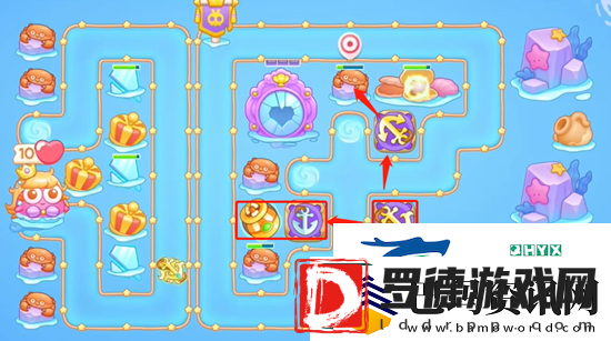 保卫萝卜4海的闺女第44关怎么过