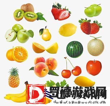 探索草莓樱桃水蜜桃香蕉橘子苹果柠檬的美味世界