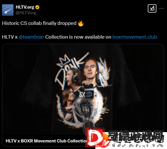 HLTV宣布推出donk联名T恤