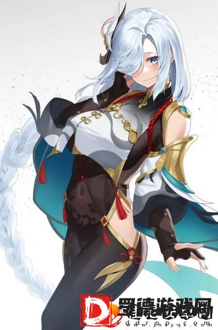 原神申鹤去掉所有服装不遮挡没有小爱心的图