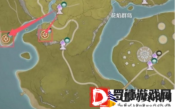 无限暖暖聆风洞窟烟花详细位置介绍