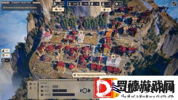 山脉城市建造游戏峰顶王国Steam开启抢先体验