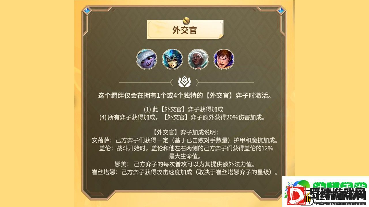 云顶之弈双城传说Ⅱ特色羁绊介绍