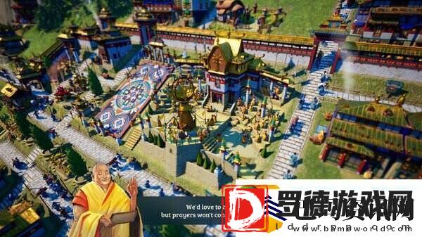 山脉城市建造游戏峰顶王国Steam开启抢先体验