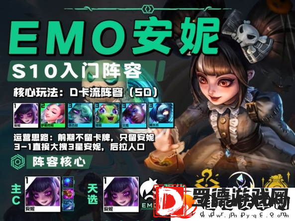云顶之弈emo安妮阵容攻略