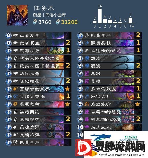 炉石传说任务术卡组推荐介绍炉石传说任务术卡组怎么样