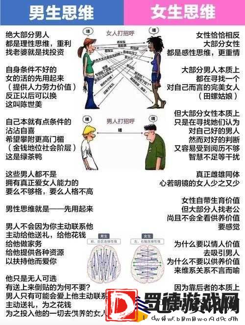 男生女生一起相差差差