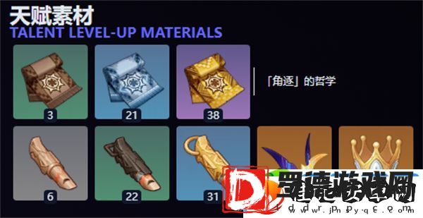 原神玛薇卡养成材料一览